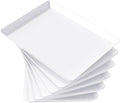 Lifewit Serving Tray for Party Supplies, Reusable Serving Platter for Catering, Snack, Fruit, Charcuterie, Appetizer, Plastic Food Trays, Hosting Essentials, BPA Free, 6 Pcs, Extra Large(16" x 12")