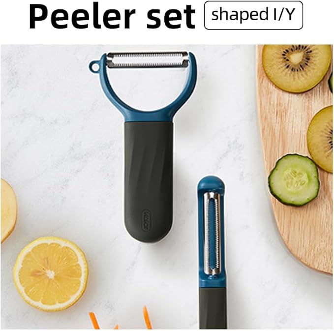 Kitchen vegetable peeler, potato peeler stainless steel multifunctional set kitchen and household tools fruit peeler Y&I Japanese blade will not rust