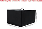 Heavy Duty Convection Oven Cover for Breville BOV900BSS Smart Oven Air Fryer Pro,16.54"Dx21.46"Wx12.4"H, 600D Heat-Resistant Nylon w/Aluminum Foil, Waterproof Dustproof toaster oven Protector