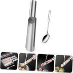 OUNONA Stainless Steel Meatball Maker Mold DIY Shrimp and Fish Ball Tool Non-Stick Kitchen Gadget for Easy Meatball Making 1 Set for Home Cooking