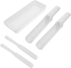 SHINEOFI Shrimp Ball Maker Set with Meatball Molds and Scoop, Large White Hot Pot Kitchen Tool for DIY Shrimp and Meat Ball Making, Reusable Cooking Gadget for Home and Restaurant Use