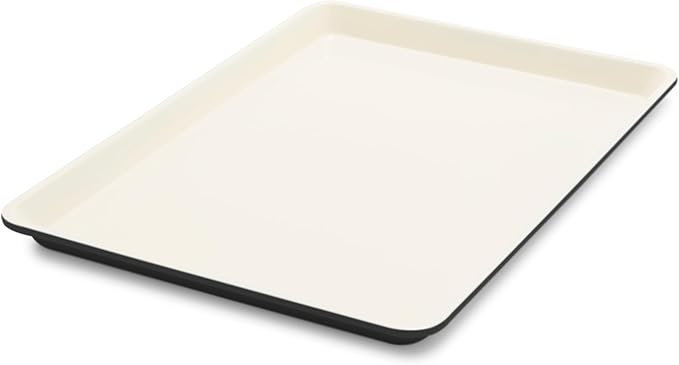 GreenPan Bakewell 13"x18" Baking Sheet Pan, Healthy Ceramic Nonstick Bakeware, PFAS-Free Durable Cookie Tray, Versatile Kitchen Essentials, Easy Clean Ovenware, Black