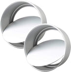 Tosnail 2 Pack 9" x 3" Round Aluminum Cake Pan with Removal Bottom