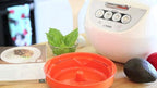 Tiger JBV-A18U-W 10-Cup (Uncooked) Micom Rice Cooker with Food Steamer & Slow Cooker, White