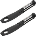 GLEAVI Multifunctional Fruit and Vegetable Peeler with Stainless Steel Grater, 2pcs Kitchen Tool Set for Peeling, Shredding, and Slicing, Practical Manual Parer for Home Cooking and Food