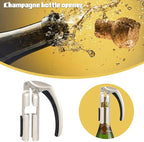 Champagne Bottle Opener - Sparkling Wine Cork Puller, Bar Jar Cork Puller, Kitchen Corkscrew