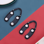 4 Pack Magnetic Wine Foil Cutter Tool, Wine Bottle Opener Accessory, Magnetic Wine Foil Cutters Wine Bottle Opening Accessories, Black (ellipse foil cutter)