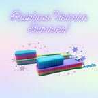 Hydro Style Tumbler Opening Tool, Plastic Lid Removal Tool with Chain and Handle Clip (Rainbow Shimmer)