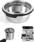 Double Cup Filter Basket Compatible with Ninja Luxe Cafe Accessories ES601 ES701, Stainless Steel Coffee Pressurized Porous Filter, Portafilter Basket Reusable Coffee Filter for Ninja Luxe Cafe