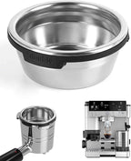 Double Cup Filter Basket Compatible with Ninja Luxe Cafe Accessories ES601 ES701, Stainless Steel Coffee Pressurized Porous Filter, Portafilter Basket Reusable Coffee Filter for Ninja Luxe Cafe