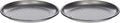 Cuisinart 4 Piece Pizza Pan Set, Mini, Steel Gray (Pack of 2)