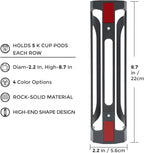 K Cup Holder for Keurig: Coffee Pod Holders for Counter Small Space - Kcup holders for Wall Mount (3, Gray)