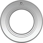 HAPPi STUDIO Stainless Steel Bamboo Steamer Ring - Fits 8 10 11 12 Inch Bamboo Dumpling Basket - Dim Sum Steamer Ring Adapter for Wok, Pot, Rice Cooker