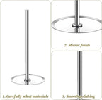 6 Pcs Cake Heating Core for Baking Stainless Steel Heating Rod Cake Strips for Even Baking 2.76 Inch Silver Bakings Nails Cakes Stick Supplies for Decorating Supplies Bake Tools Accessories