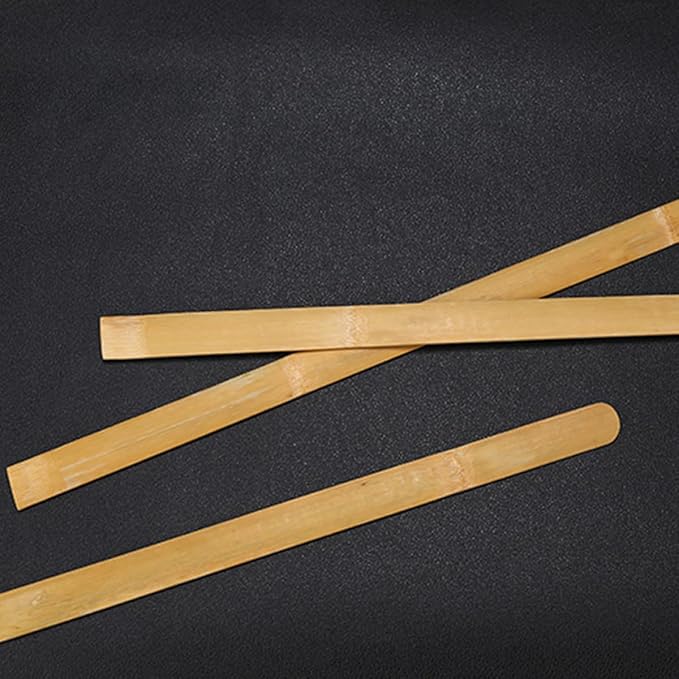 DOITOOL 4 Pcs Pancake Turning Sticks Kitchen Utensils Household Cooking Tool for Turning Thin Pancakes and Pancakes 50cm Length Flat Spatula Turner Set