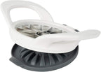 PrepWorks by Progressive Dishwasher Safe 16-Slice Thin Apple Slicer and Corer with Attached Safety Cover (White)