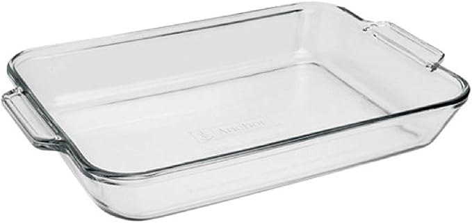 Anchor Hocking 81935OBL11 Oven Basics Bake Dish, 3 quart, Clear