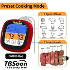 Multifunctional Digital Thermometer for Cooking,Food Thermometer+Thermometer Alarm+Kitchen Timer,Large Color Screen,Instant Read,Fast Response,grill bbq accessories,Kitchen Oven Meat Thermometer-DMT01