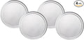 American Metalcraft TP18 TP Series 18-Gauge Aluminum Pizza Pan, Standard Weight, Wide Rim, 18-Inch,Silver (Pack of 4)