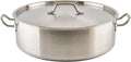 Winware - Stainless Steel 25 Quart Brasier with Cover
