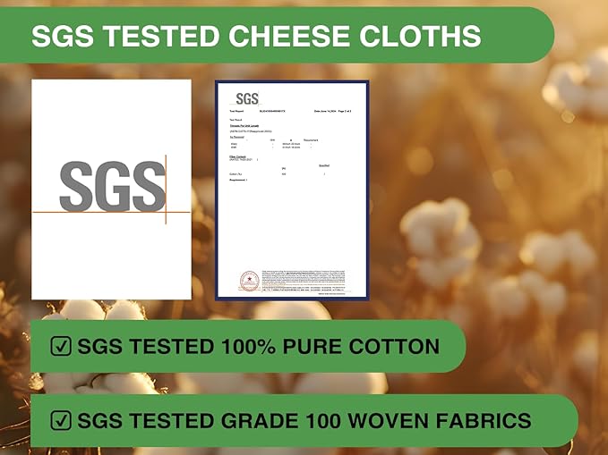 Olicity Cheese Cloths, Grade 100, 36 Sq Feet, Reusable Cheese Cloth with Closed Edges Fabric Fine Mesh Cloth, Unbleached Cotton Muslin Cheesecloth for Straining,Bread,Tea,Crafts,Free Cutting - 4 Yards
