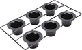 Zopsc Professional Grade Popover Cake Pan for Fluffy Popovers Dishwasher Safe for Successful Baking 32.17oz Carbon Steel