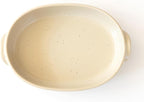 Banko Ware Au Gratin Dish, Large, Diameter Approx. 11.8 inches (30 cm), Heat Resistant, Pottery, Oven Safe, Direct Fire, Microwave, Dishwasher Safe, Beige, Made in Japan