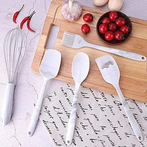 Silicone kitchenware Cookware Cooking Tools Shovel Spoon kitchen utensils sets dishes accessories gadgets Set(With Rice Spoon)