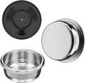 [1 Pack] Filter Basket 18–22g,Single Wall Multi-Hole Even Extraction, Compatible with 54mm Breville Sage Espresso Machines (Express, Bambino, Bambino Plus, Barista Pro, Impress,Barista Touch, Infuser)