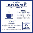 Caffè Borbone Whole Bean Coffee, Medium Roast 100% Arabica Blend, Aromatic and Refined Italian Coffee, 2.2 lb Bag