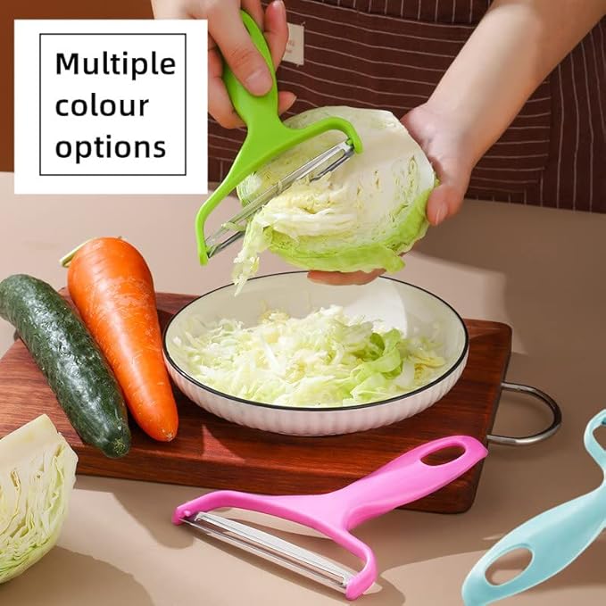 Vegetable Peeler Cabbage Cutting Machine MOANLMY shredded kitchen stainless steel peeling knife gadget shredded cabbage Coleslaw, a must-have tool for western restaurants