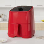 Instant Pot Vortex 2QT Mini Air Fryer, Small Air fryer that Crisps,Reheats,Bakes,Roasts for Quick Easy Meals,Includes over 100 In-App Recipes, is Dishwasher-Safe, from the Makers of Instant Pot, Red
