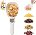 Digital Measuring Spoon Scale, Electronic Food Scoop with Conversion, Kitchen Adjustable Smart Weighing Cup for Home Cat Dog Pet, Cooking Tool Baking Gadgets in Grams with Lcd Screen(#A-1pc)