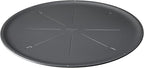 GoodCook Everyday Nonstick Steel Pizza Pan, Built-In Cutting Guide, 16-Inch, Gray