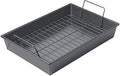 Chicago Metallic Professional Non-Stick Roast Pan with Non-Stick Rack, 13-Inch-by-9-Inch