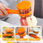 Peeling Knife with Storage Box, 2025 New Vegetable Peeler with Container, Kitchen Multi Function Veggie Peeler for Kids Adults, Fruit and Vegetable Peeling Knife with Catcher (Green, 1)