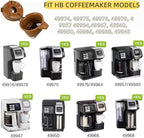 2 Pack-Reusable Single Serve Coffee Filter Coffee Brew Basket for Hamilton Beach FlexBrew Coffee Maker Models 49974 49975 49976 49979 49950 49966 49957 49954 49947 49940 Filter Part