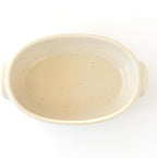 Banko Ware Au Gratin Dish, Small, For One Person Diameter Approx. 7.5 inches (19 cm), Heat Resistant, Ceramic, Oven Safe, Direct Fire, Microwave Safe, Dishwasher Safe, Beige, Made in Japan