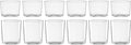Oneida 895977 Stackables Clear Short & Tall Glasses, Set Of 12