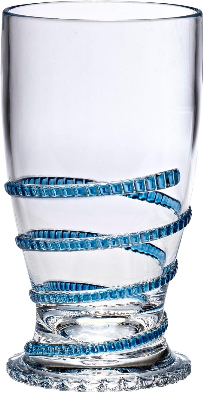 Merritt Rope Design 19-oz. Acrylic Tumbler, BPA-Free, Blue, 20593