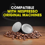 Italian Coffee for Espresso Lovers pods compatible with Nespresso Original machines, Italian Expresso capsules (100 Ristretto regular pods, 100 Count (Pack of 1))