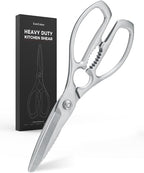 Kitchen Scissors, Forged Stainless Steel Heavy Duty Kitchen Shears, Dishwasher Safe Cooking Scissors for Meat, Poultry & Vegetables