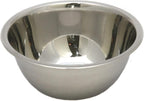 Chef Craft Brushed Mixing Bowl Set, 5 Piece Set, Stainless Steel
