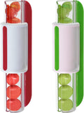 Tomato Slicer Multi-Function Grape Cutter Small Fruit Cutter Grape Kitchen Accessories Cake Decoration Tool Fruit Slicer (Green)