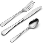 Oneida Flight 12-Piece Stainless Steel Flatware Set, Service for 4