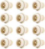 WOTOR Wine Stoppers Vacuum, Silicone Wine Saver & Preserver, Reusable Bottle Sealer, Keep Fresh (Cream, 12 Pieces)