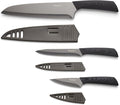 Hampton Forge Tomodachi HMC01A612C Raintree Ash – 3 Piece Knife Set with Matching Blade Guards
