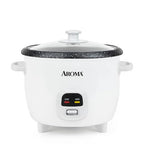 AROMA® 6-Cup (Cooked) / 1.5Qt. Bonded Granite® Rice & Grain Cooker, ARC-863NG