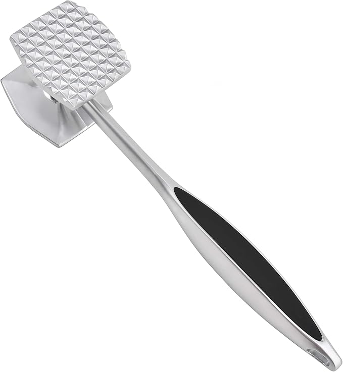 Meat Tenderizer Kitchen Mallet Hammer Tool Manual Pounder For Tenderizing Chicken Steak Beef Poultry