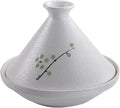 Japanese Cuisine Tangine Ceramic Tagine Pot Hotels Restaurants Hand-Painted Tajine with Lid Stew for Dishwasher Oven